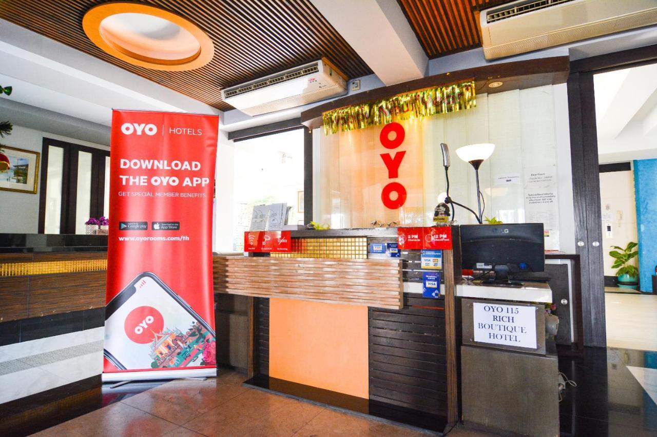 Oyo 115 Rich Boutique Hotel Ban Nong Khang Kültér fotó