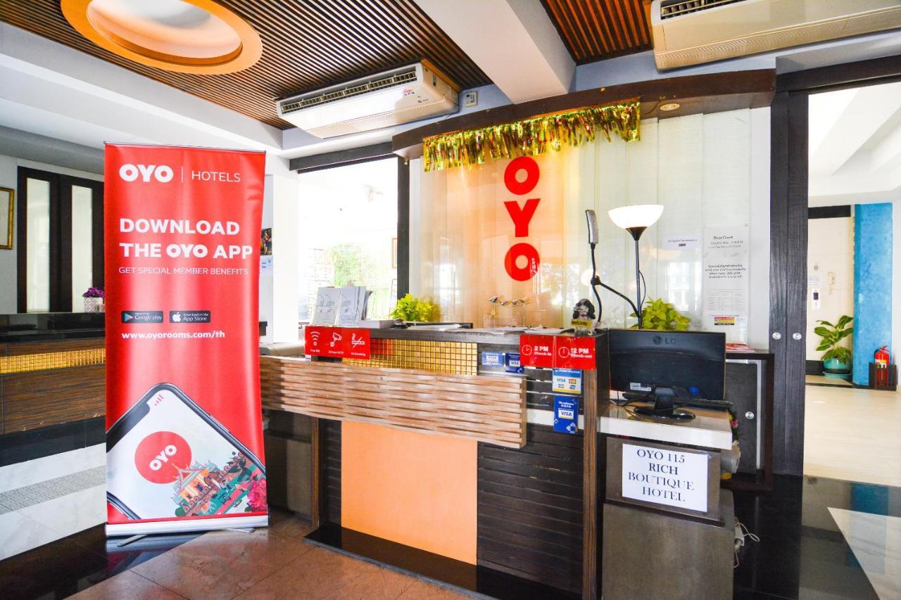 Oyo 115 Rich Boutique Hotel Ban Nong Khang Kültér fotó